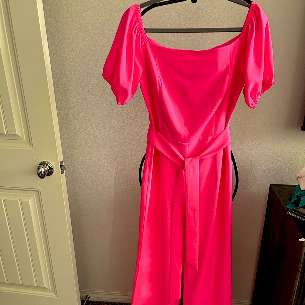 Lilly Pulitzer Jumpsuit  NWT PINK. SIZE 10